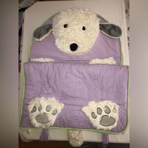 Pottery barn kids shaggy head sleeping bag